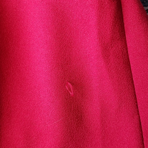 Banana republic red peplum large shirt - Picture 4 of 4